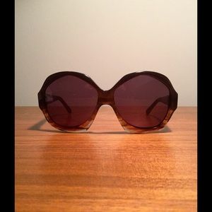 House of Harlow 1960 'ANAIS' Coffee Sunglasses