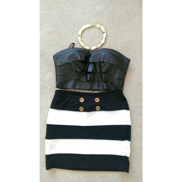 Sailor Inspired skirt