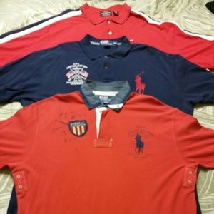 ***SOLD***3 Men Ralph Lauren Polo Shirts***SOLD***