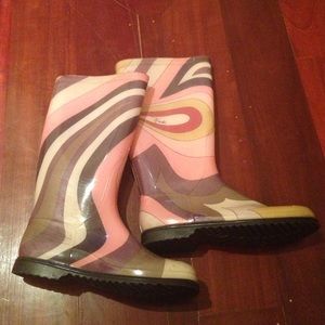 Pucci rain boots