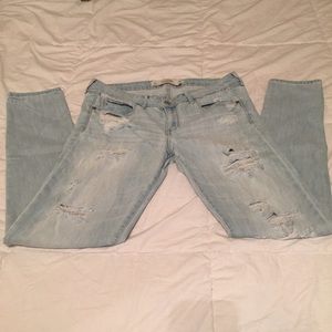 Abercrombie & Fitch destroyed skinny jeans sz 10