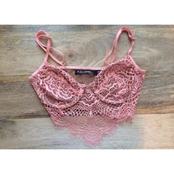 For Love and Lemons Tops - For Love and Lemons Bat Your Lashes Bra