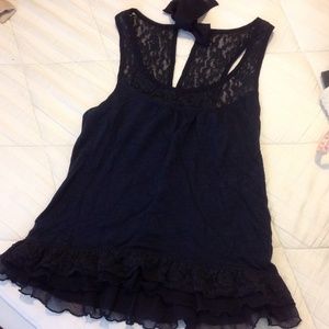 Lace tank top