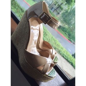 Jimmy choo wedges size 38 1/2.