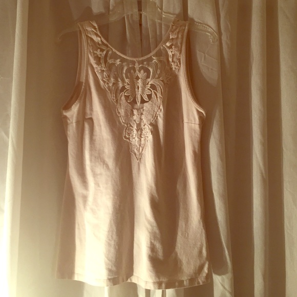 Front Lace Detail Tank