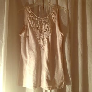 Front Lace Detail Tank