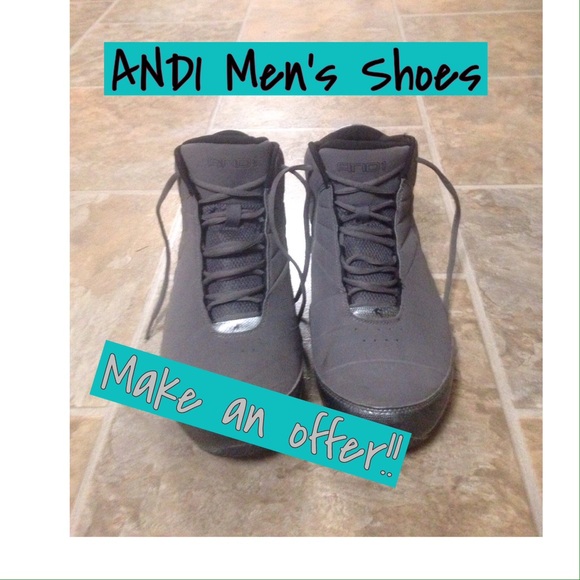 Gray And1 men's tennis shoes