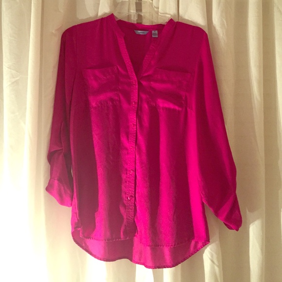 Magenta IZOD blouse