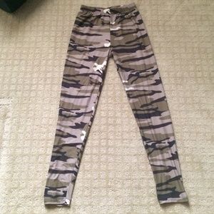 Camo print Leggings