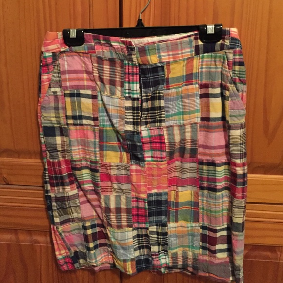 Madras skirt