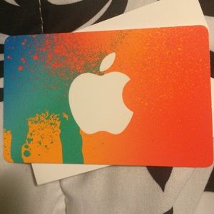 $25 iTunes gift card