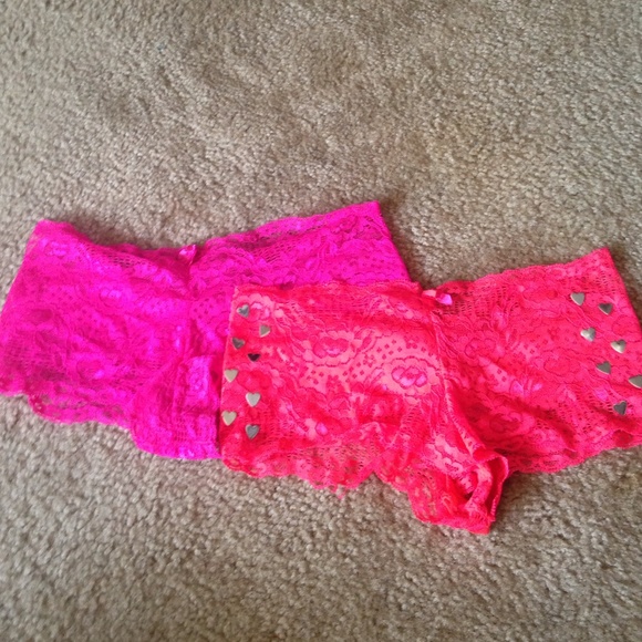 Lace cheeky underwear!