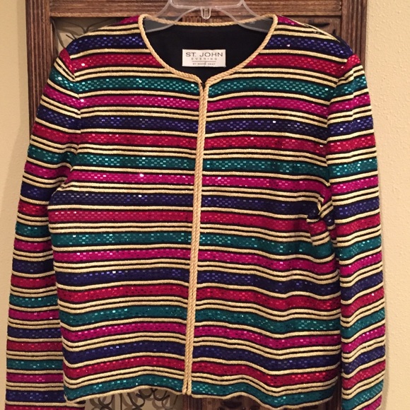 40% OFF EVERYTHING! St. John evening jacket