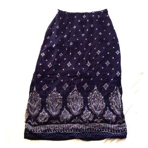 Style&Co Patterned Maxi Skirt