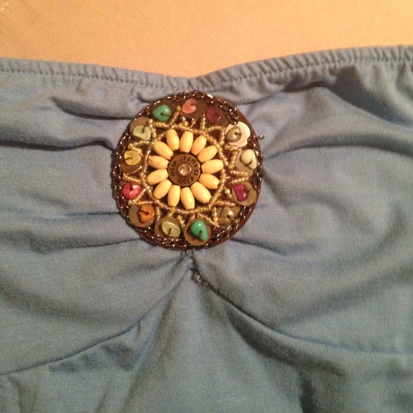 Strapless top - Picture 2 of 4