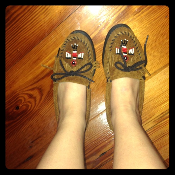 Minnetonka beaded moccasins