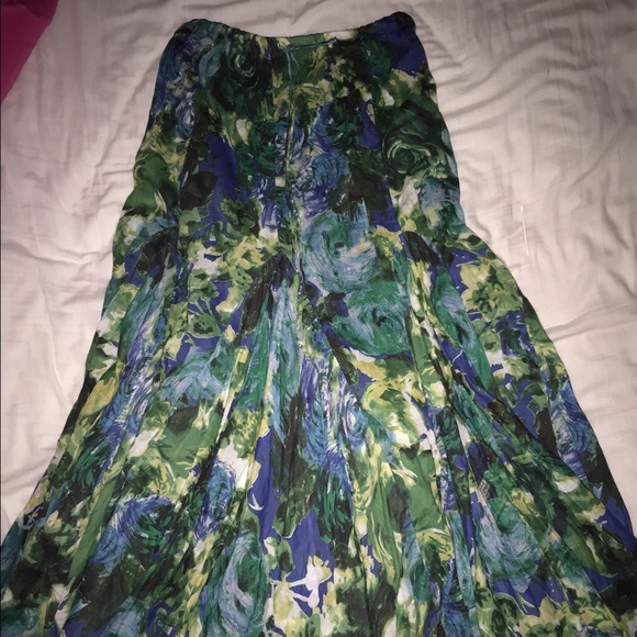 Floral Maxi Skirt