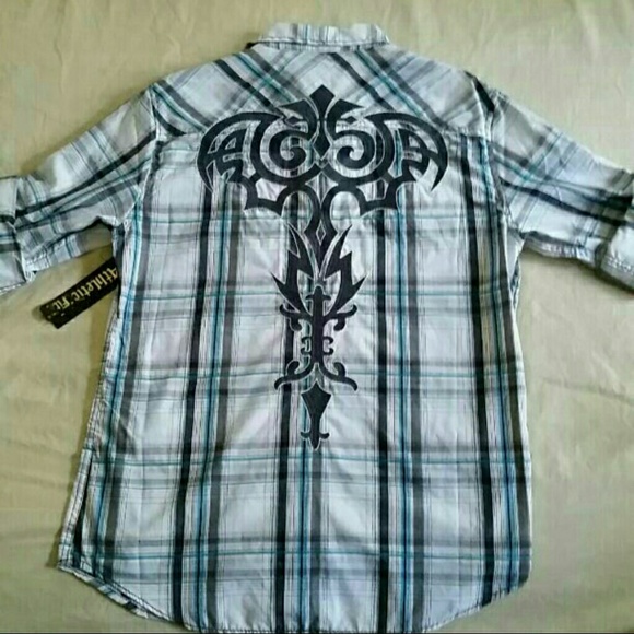 Mens ☆HELIX ☆Long Sleeve Shirt(Org. $44.00)