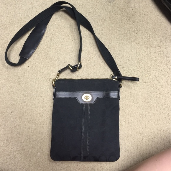 Black Coach Crossbody