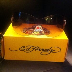 Ed Hardy Swarovski Vintage Tattoo Sunglasses