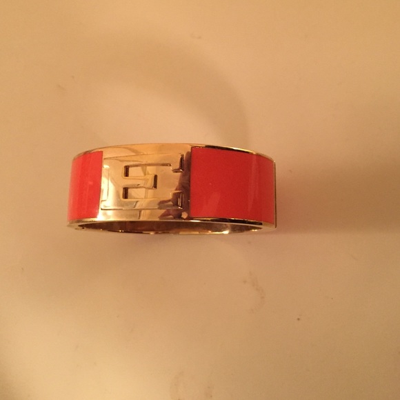 Orange "E" Bracelet