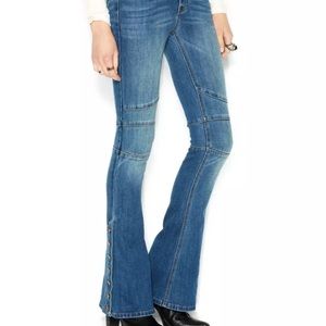 NWT Free People Moto Flare Jeans Size 26