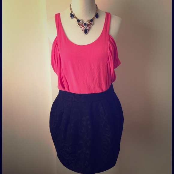 Rachel Roy Coral sleeveless top