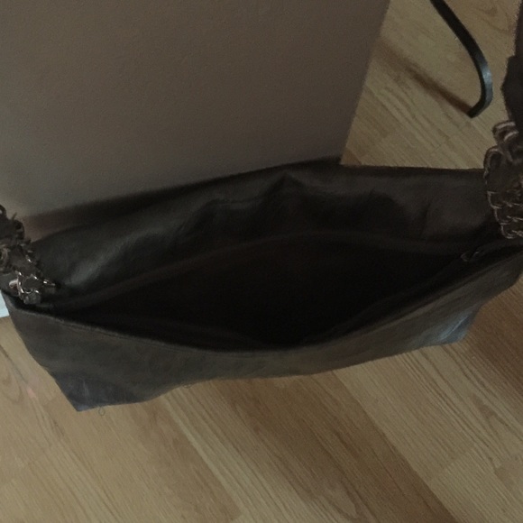 jcpenney Bags Leather Gray Handbag From Jcp Poshmark