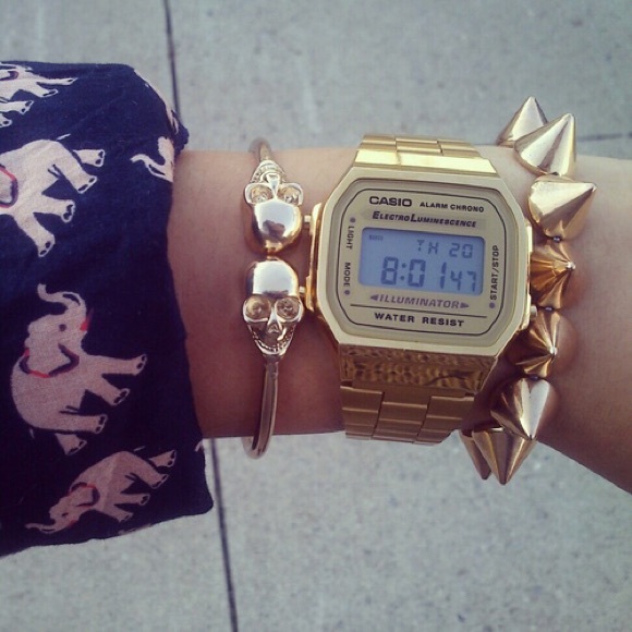 Gold watch
