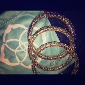 Kendra Scott gold Bangles