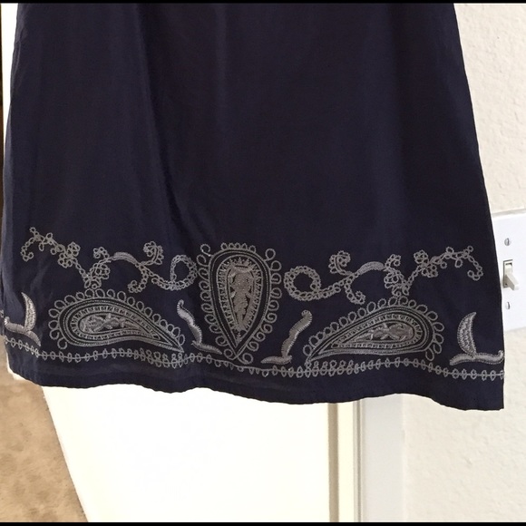 Cute Blue Fun Summer Dress - Picture 3 of 4