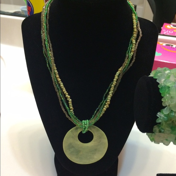 SOLD! fashion necklace and bracelet
