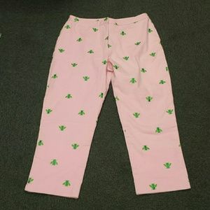 Lilly Pulitzer Bee Print pants