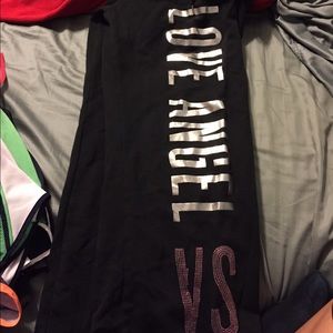 victoria secret sweat pants.