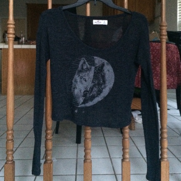 Hollister graphic knit