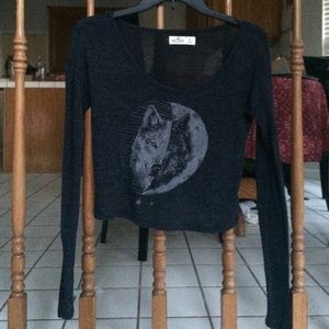 Hollister graphic knit