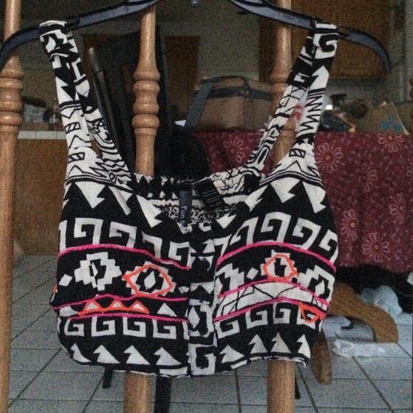 cute bohemian crop tank top