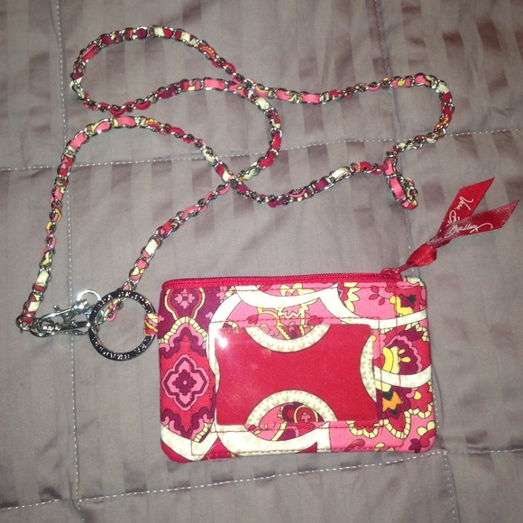 Vera Bradley lanyard set