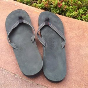 Black Rainbow Sandals