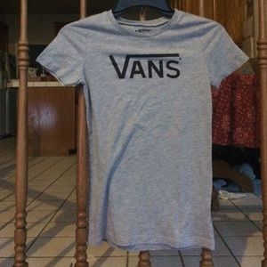 VANS grey t shirt