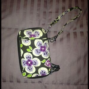 Vera Bradley smart phone wristlet