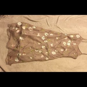 Fancy Floral Slip Dress