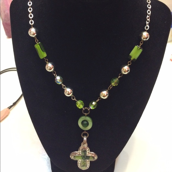 SOLD! A set of necklace with matching earrings