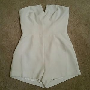 NWT Forever 21 White Romper
