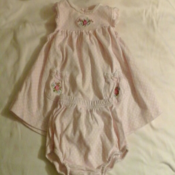 baby polka dot dress