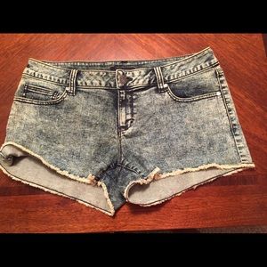 Decree Acid Wash Shorts