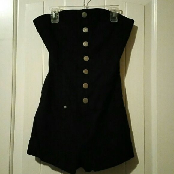 !!SOLD!! Poetry - Strapless Jumpsuit
