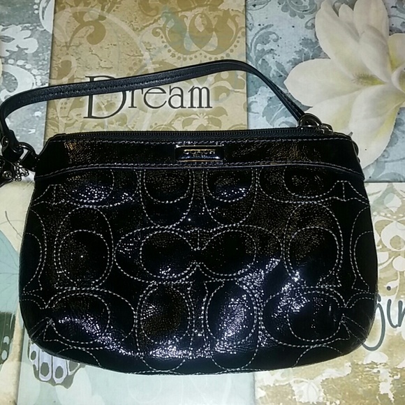 Coach hang bag