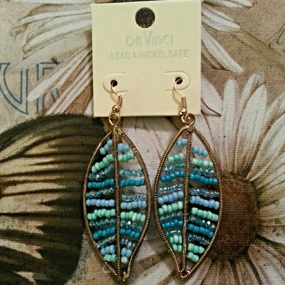 Handmade beaded earrings