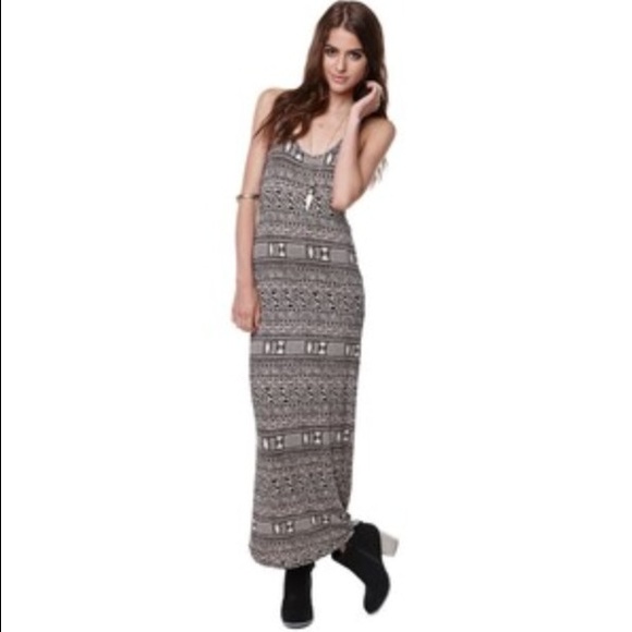 LA Hearts maxi dress